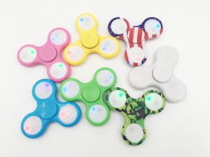 Quality LED Light Colorful hand spinner/ Fidget spinner/ hand Fidget Finger toy QL1101 wholesale