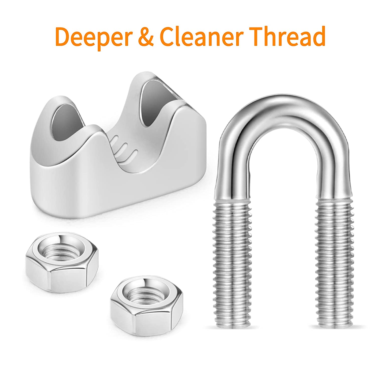 Customized Support for Heavy Industry Rigging JIS Standard Double Pipe Clamps Galvanized Malleable Wire Rope Cable Clip