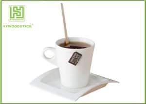 Quality Safety Wooden Coffee Stirrer Sticks Eco - Friendly Mixed Drink Stirrers For Party wholesale