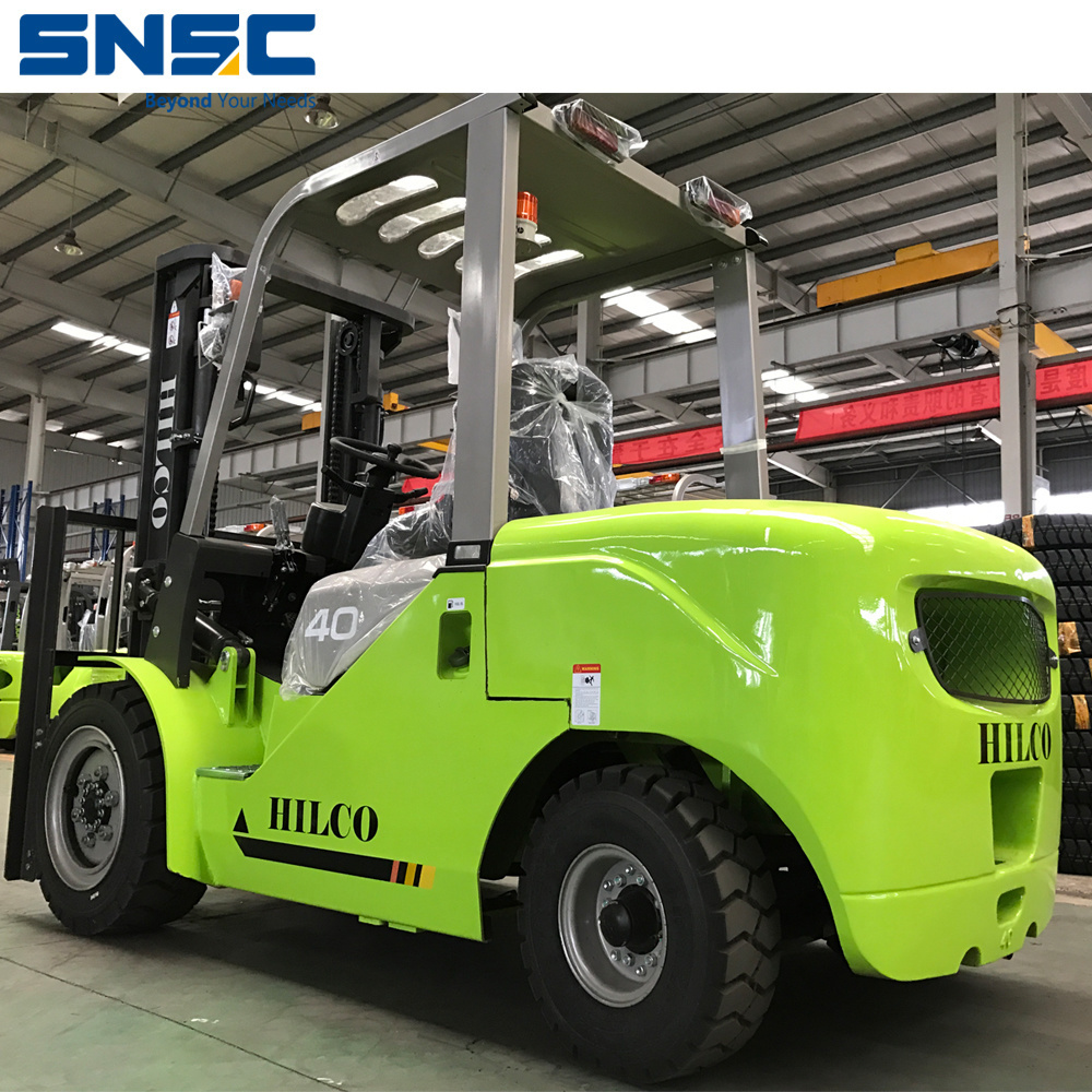 4ton Fork Lifter Fd40 Diesel Forklift 360 Degree Rotator