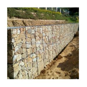 Quality Square Hole Galvanized Gabion Baskets for Stone Cage Wire Mesh Fence at Affordable wholesale
