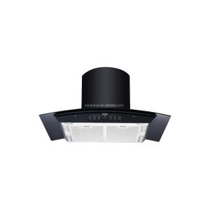 Quality Stainless Steel Cooker Curved Glass Cooker Hood 180W Household Appliance wholesale