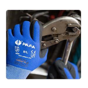 Quality 15 Gauge Nylon/Spandex Liner Sandy Nitrile Coated Work Gloves wholesale