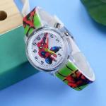 Kids Marvel Wristwatch 20cm 3BAR SpiderMan Comic Colorful Wrist Watch