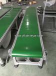 Inclined Belt Conveyor with baffles