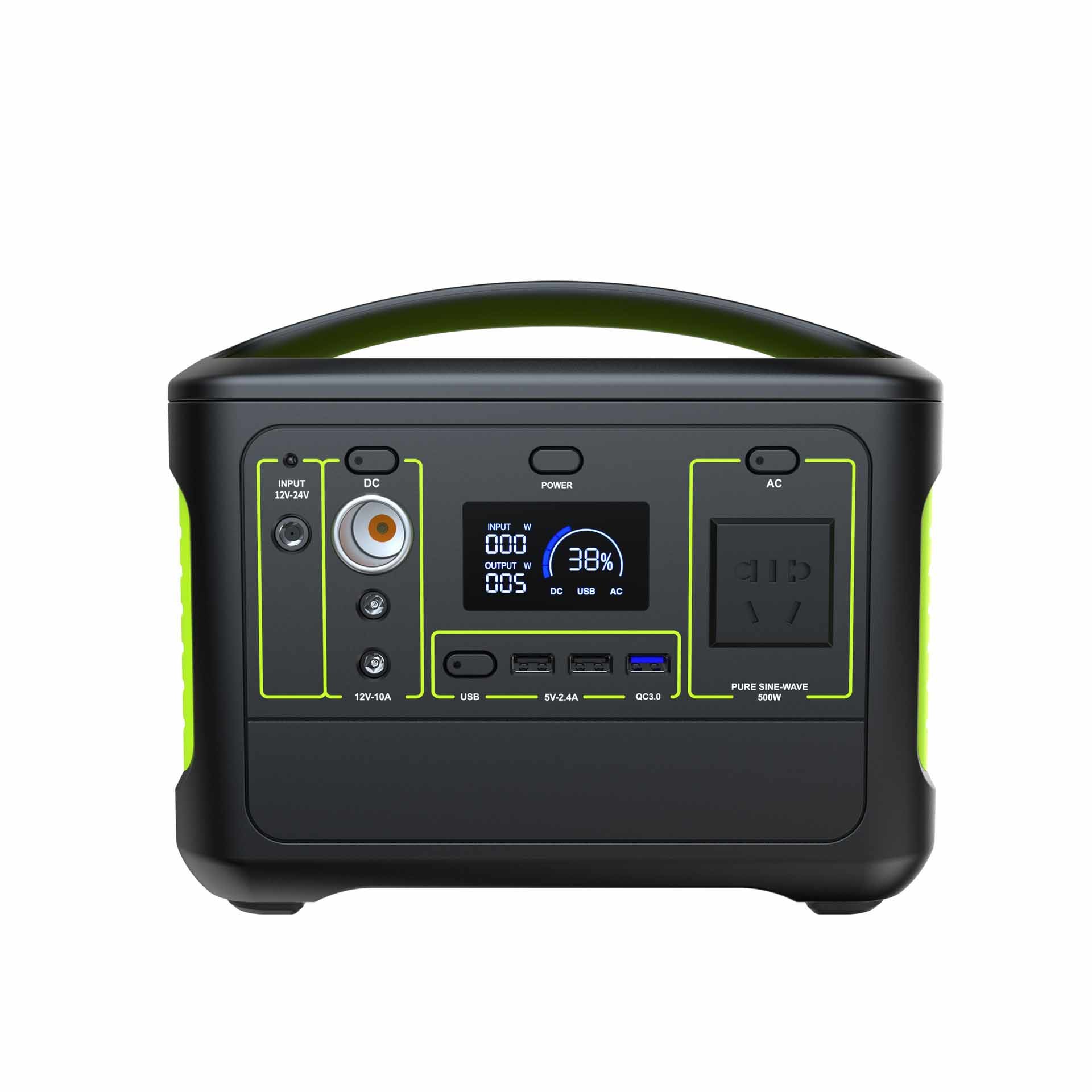 153.6Ah Samsung Cells 568Wh Portable Electricity Source