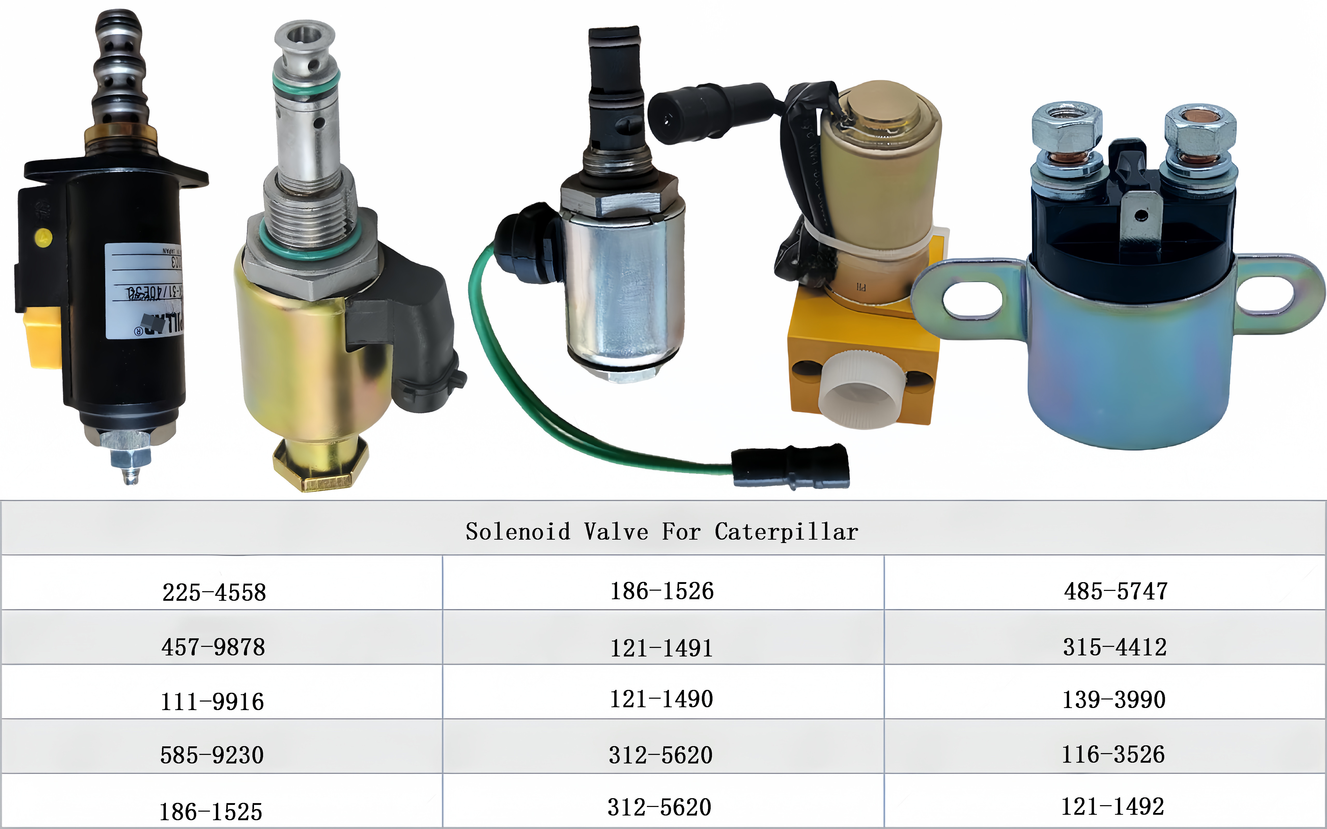 24V 11N6-66090 Stop Solenoid Valve Excavators R210LC-7H R220LC-7H