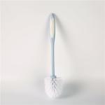 Bathroom 38.5x8 Toilet Silicone Brush Long Handle Plastic