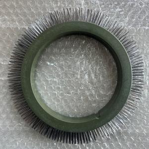 Quality Stentex Stenter Machine Parts 122 Model Brush Wheel Stainless Steel Hair Green Plastic Body wholesale