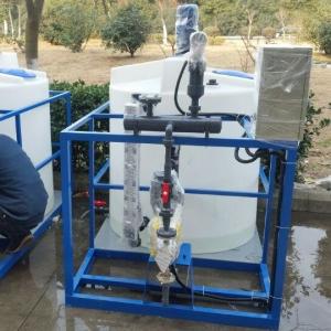 Quality Silver Automatic Dosing Machine , Chemical Automatic Dosing Units wholesale
