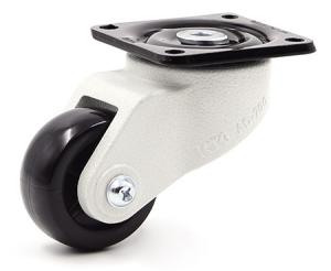 Quality Nylon 150KG Adjustable Height Caster Wheels 2 Inch Swivel Casters wholesale