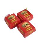 Printed Logo Eco Friendly Burger Boxes Take Away Paper Packaging White Cardboard