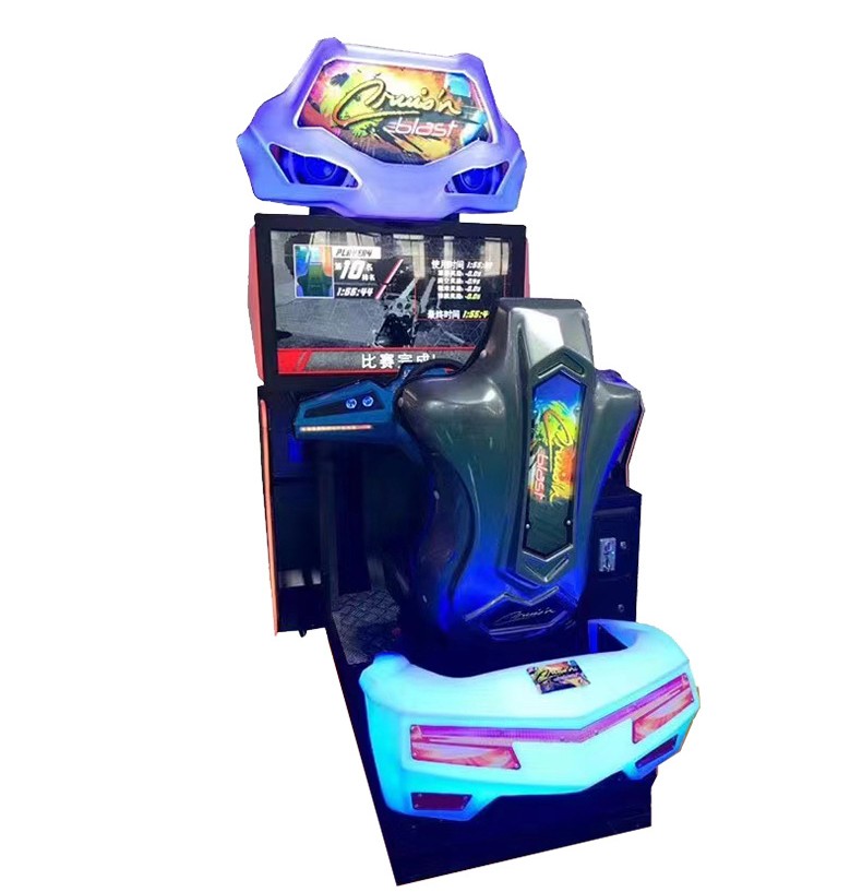 Arcade Games Video Machine Motion Simulator Car Racing Game Machine 2300*1200*2300mm 100KG