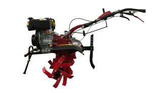 Quality 178F Diesel Agriculture Rotary Tiller 92KG Small Tiller Machine wholesale