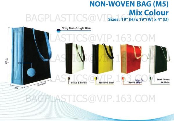 Promotional custom fabric reusable shopping bag metallic laminated non woven bag, Machine Made Heat Seal Eco Friendly No