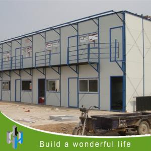 Quality EPS/rockwool sandwich insulation prefab house for sale wholesale