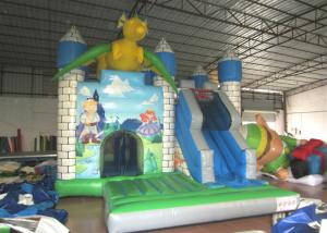 Quality Dragon Design Inflatable Jump House Commercial Grade Digital Printing Fireproof wholesale