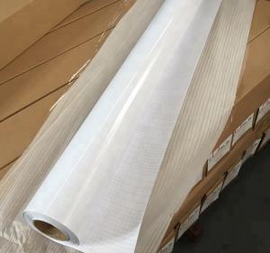 Quality White Sparkle Cold Lamination Film Self Adhesive For Indoor / Outdoor Advertising wholesale