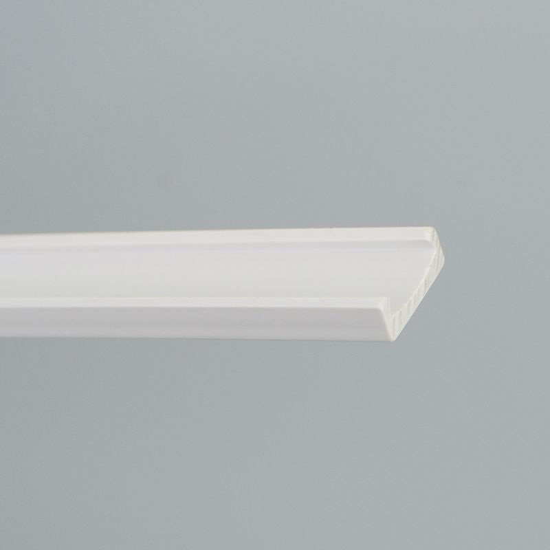 Plastic Profile PVC Building Construction Model Design Flexible Profiles Extruded