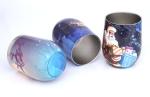 0.5L Double Wall Egg Shape Stainless Steel Vacuum Flask