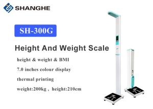 Quality Fully Automated Ultrasonic 200kg Body Weight And Height Scale wholesale