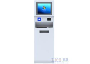 Quality Interactive Information Kiosk Employees Self Printing Service Terminal wholesale