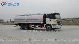 Quality 20cbm Foton Auman 6X4 Carbon Steel Gasoline Delivery Truck wholesale