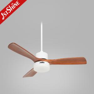 Quality 48&quot; OEM Low Profile Bedroom Ceiling Fan With Light And Remote wholesale