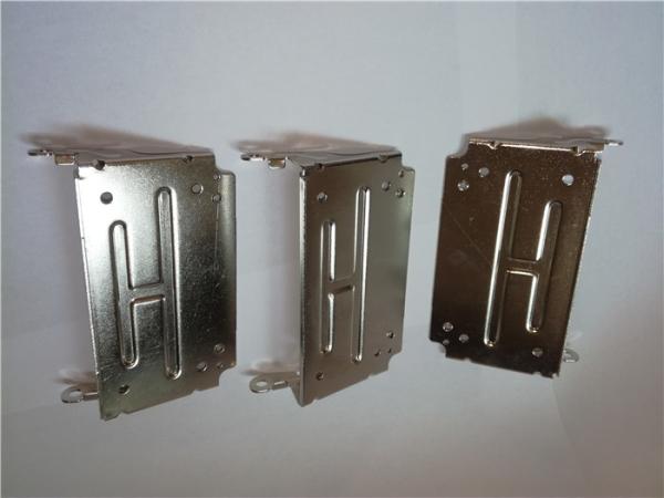 Galvanized Stamped Sheet Metal Parts Customized For Computer Case / Electric