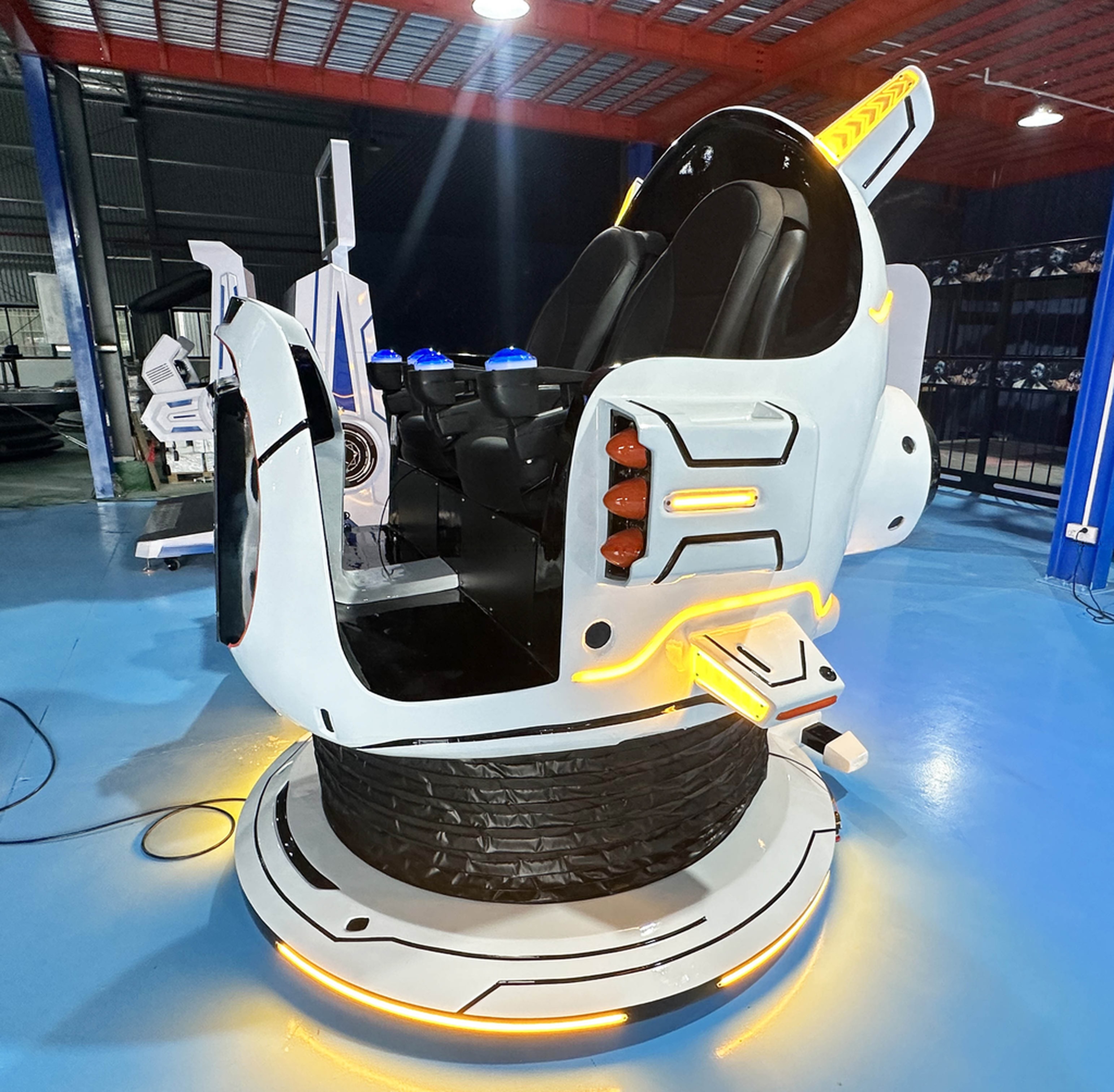 Dreamland Double Players VR Panda Adventure 9D VR UFO Cinema 360 Degree Rotation VR Flight Simulator