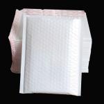 white plastic bubble packaging envelope Poly matte shipping bubble bag packaging