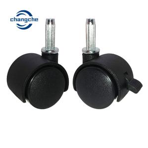 Quality Furniture Castors Wheels Plastic Wheel Diameter 100mm Mounting Plate Size 125mm wholesale