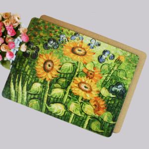 Quality Hot sale square MDF paper cork placemat/Table mat wholesale