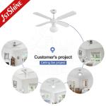 CCC ROHS White Metal Blade Ceiling Fan 40 Inches Classic 6 Speed Choice