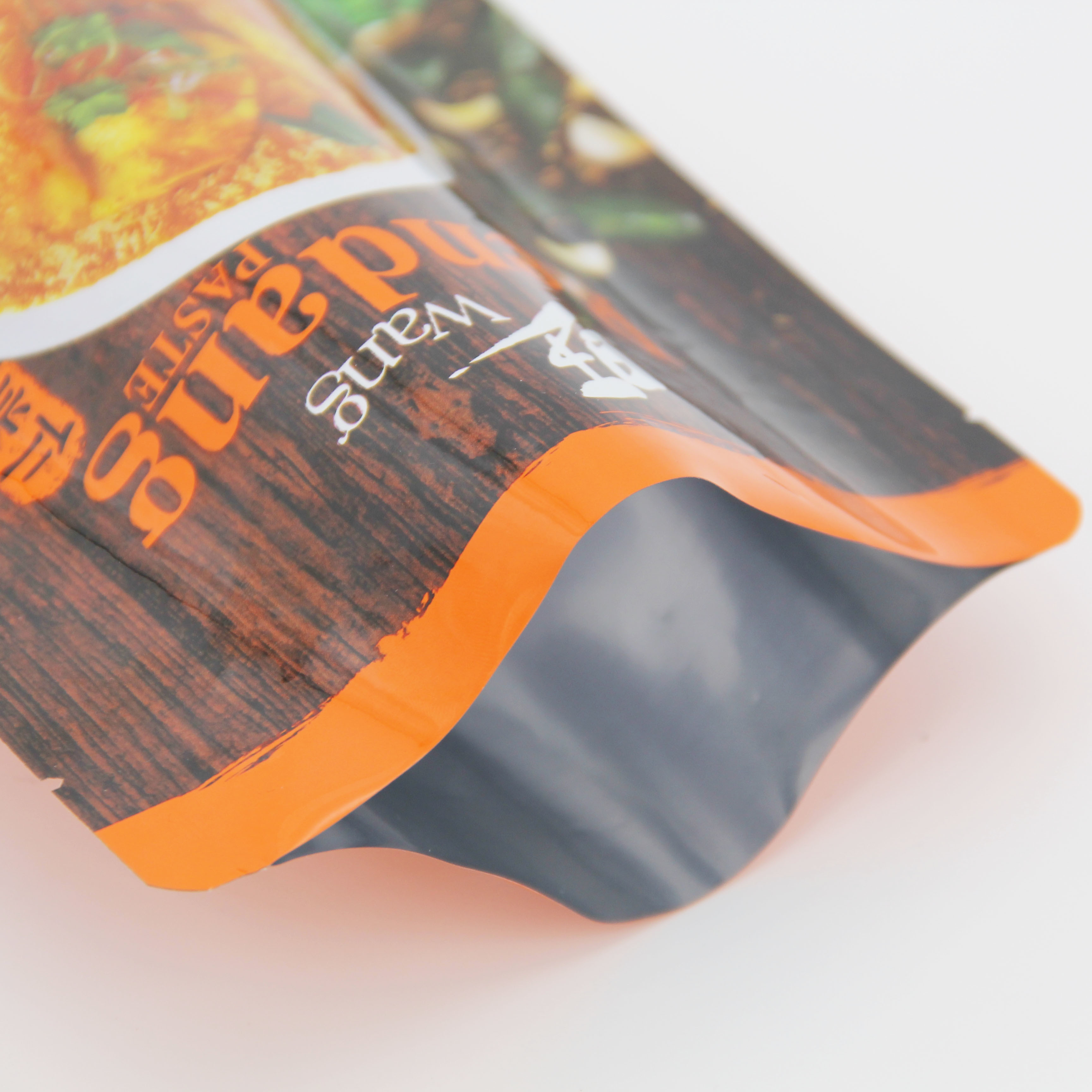 120 Micron Retort Sauce Plastic Packaging High Temperature Cooking Bags