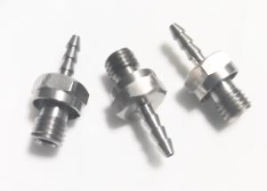Quality Durable 5 Axis CNC Parts Stainless Steel Connector Sand Blasting Finish wholesale