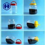 Transparent 2800ml Round Leak Proof Plastic Jar For Pickle Packaging