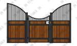 Bamboo Front 2.2m Height Horse Stall Panels