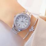 Golden 3ATM Ladies Watch Gift Set 22cm Ladies Watch And Bracelet Set
