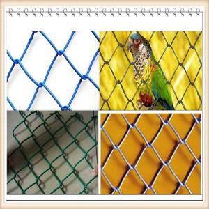 Quality 2m Height Security Garden Chain Link Fence Weave Style For Sports Ground Barrier wholesale