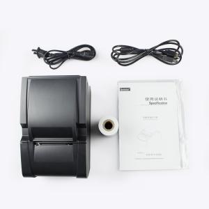 Quality Mini 58mm Black POS Receipt Printer Smart Energy Saving Compact Design wholesale