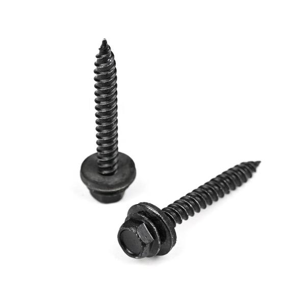 ZINC Finish Flange Hex Head Wood Screw for Wooden Building Materials and