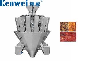 Quality 14 Head Multihead Weigher For Weighing Anchovy Fish Machine wholesale