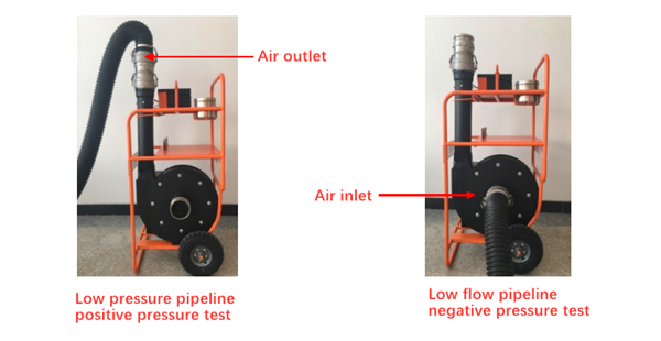 HVAC Air Duct Leakage Test Manual 21 to 377 CFM 36 to 640 m3/h Flow Grid and 2.5% Accuracy