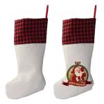 Personalised Sublimation Christmas Ornament Blanks Linen Christmas Stocking