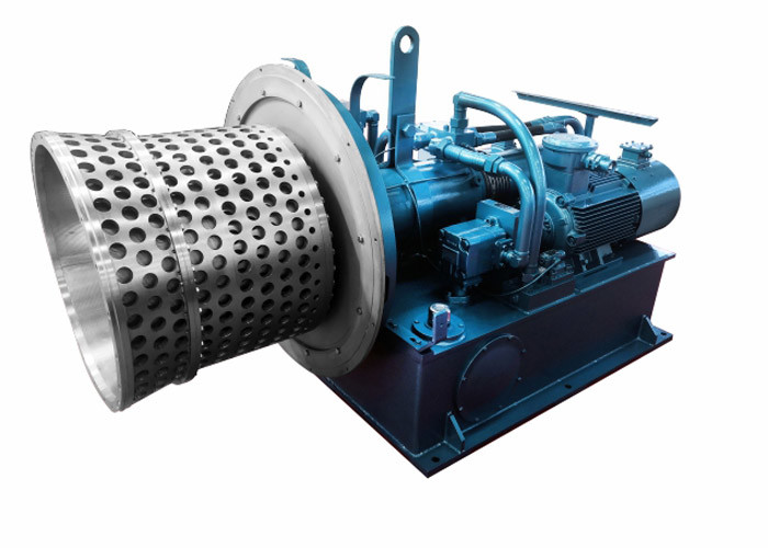 Separation Screen Pusher Centrifuge Machine Two Stages Piston Solid Liquid Salt Refining