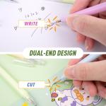 Art Portable Pen Shape Craft Hobby Cutter Paper Pen Knife for Plastic Steel