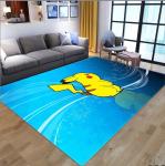 New Style Pokemon Cartoon Children's Crystal Velvet Living Room, Bedroom Living