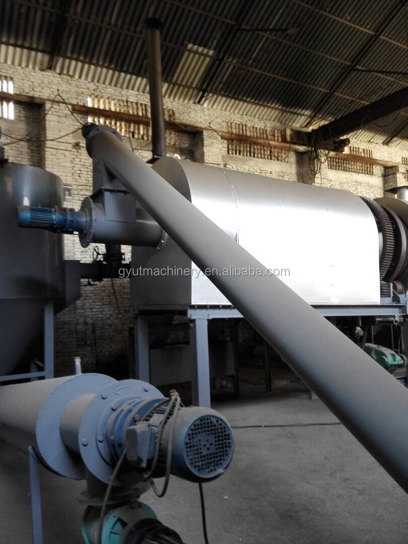 Continuous Gasification Bamboo Waste Activated Carbon Making Machine with Spare Parts