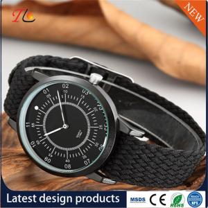 Quality quartz Wrist Watch weave strap Watch delicate Fashion Watch AlloyCase custom LOGO Multicolor strap Monochrome wholesale